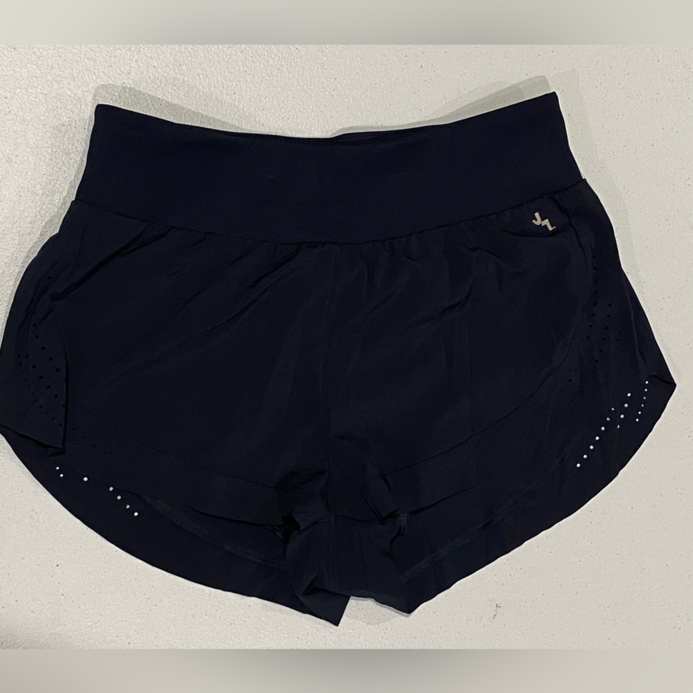 Navy blue athletic shorts